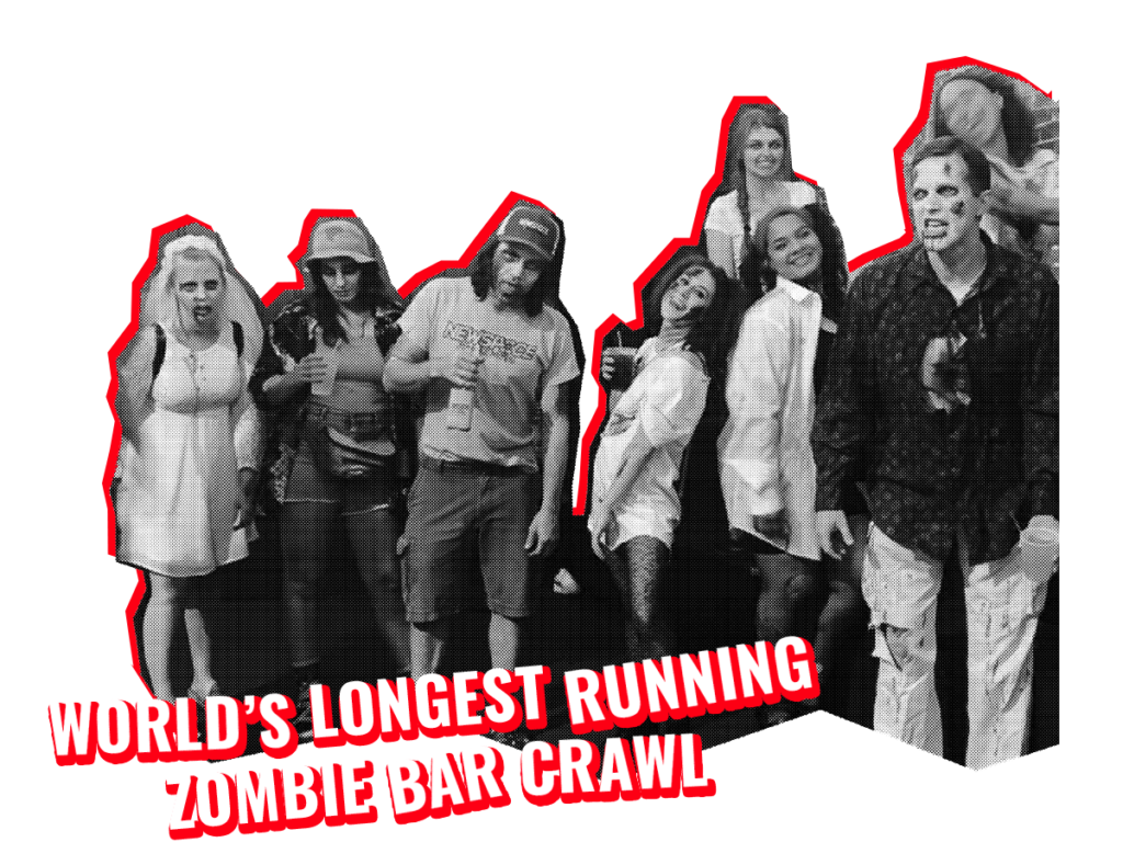 The World's Longest Running Zombie Bar Crawl - Winona Zombie Crawl